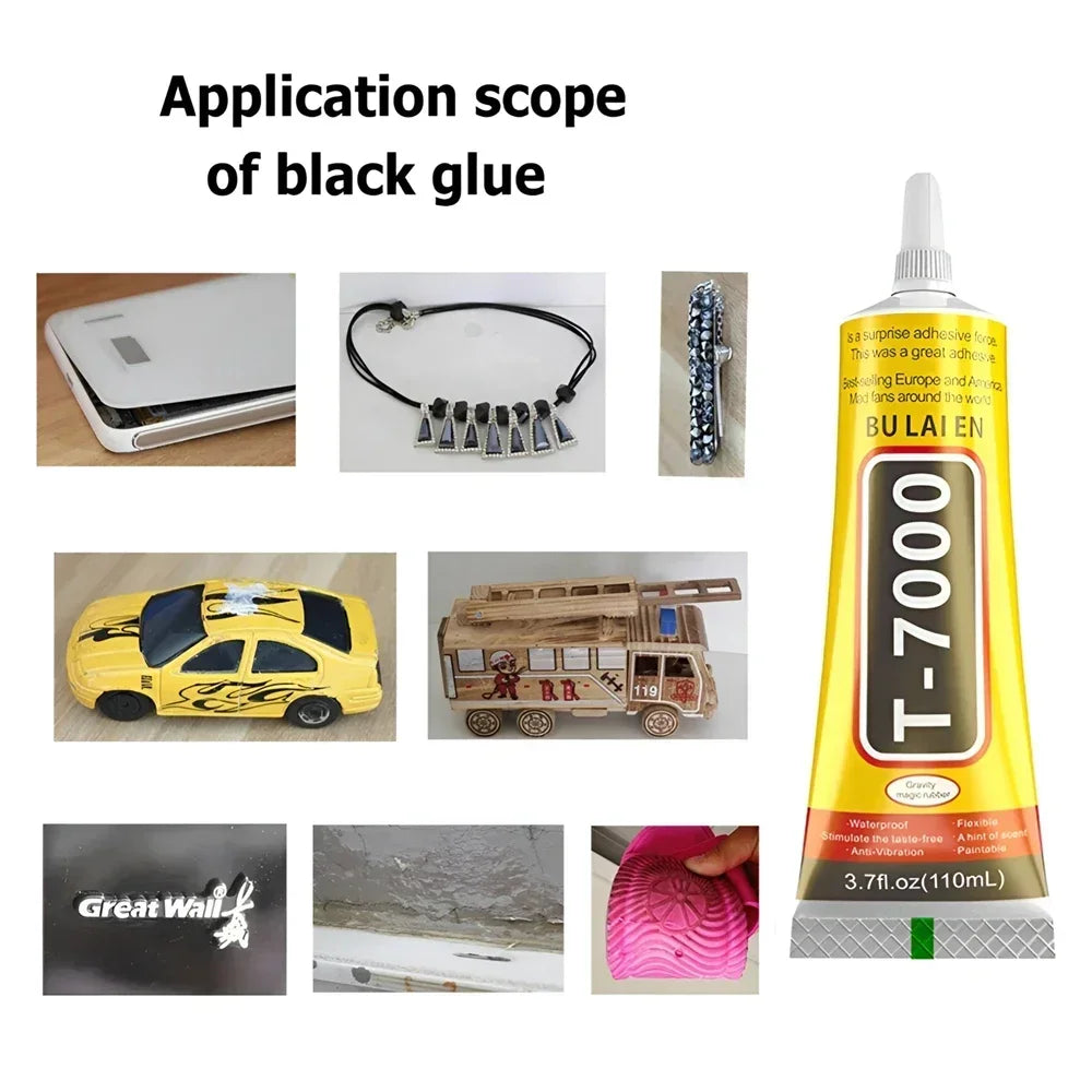 Adhésif transparent pour réparation téléphone — 15ml / 50ml / 110ml, colle universelle verre et plastique, bricolage, applicateur de précision