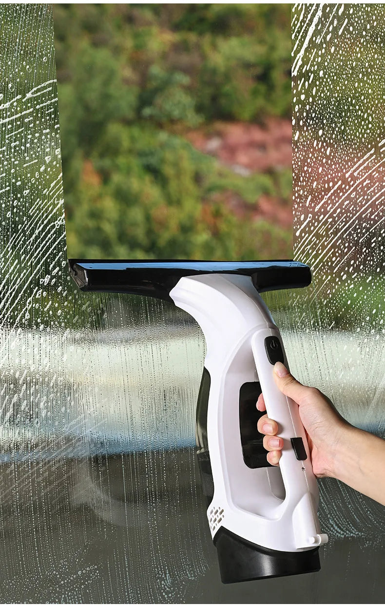 Nettoyeur de vitres électrique sans fil multifonctionnel, Machine blanche, Rechargeable, automatique, Portable, outils de nettoyage de vitres