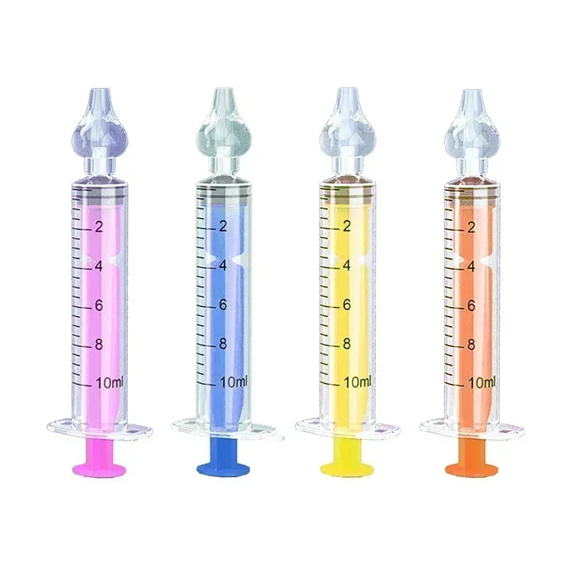 Rhinite irrigateur Nasal lavage pour enfants Silicone bébé aspirateur Nasal seringue bébé nez nettoyant enfants laveuse nasale réutilisable