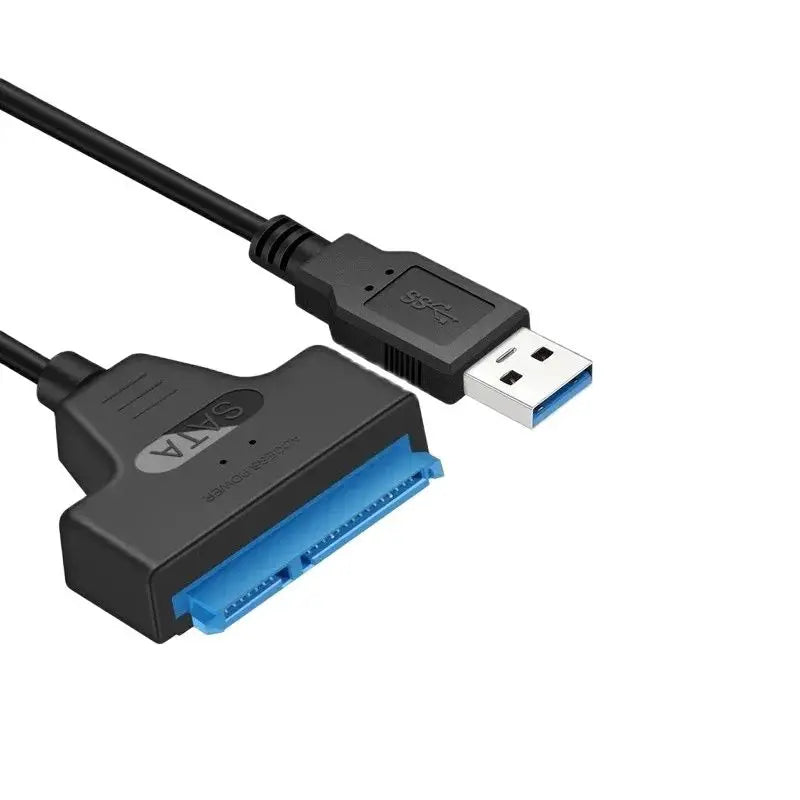 Câble SATA vers USB 3.0 jusqu'à 6 Gbps — disque dur SSD externe 2,5 pouces, adaptateur SATA III