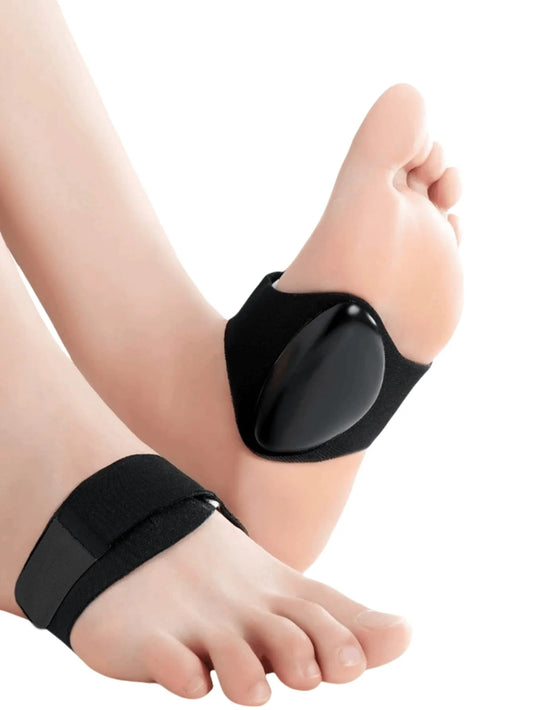 1 paire de semelles intérieures de sport de soutien de la voûte plantaire pour hommes et femmes pour pieds plats pour soutenir la balle du pied et soulager la pression.