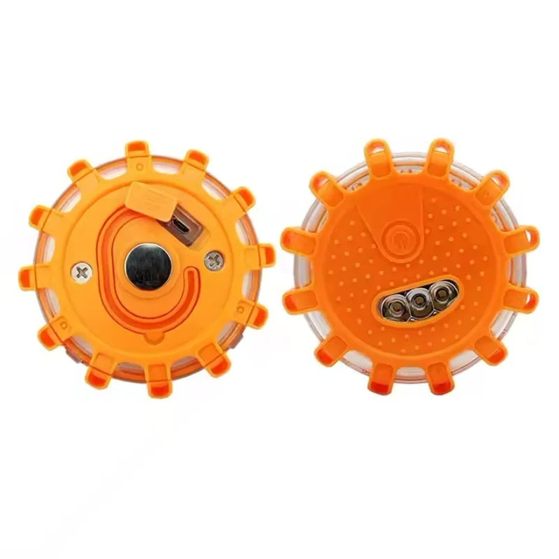 Feux de signalisation LED rechargeables par USB, balises de route, feux d'urgence, balise de sécurité routière, disque clignotant, balise magnétique