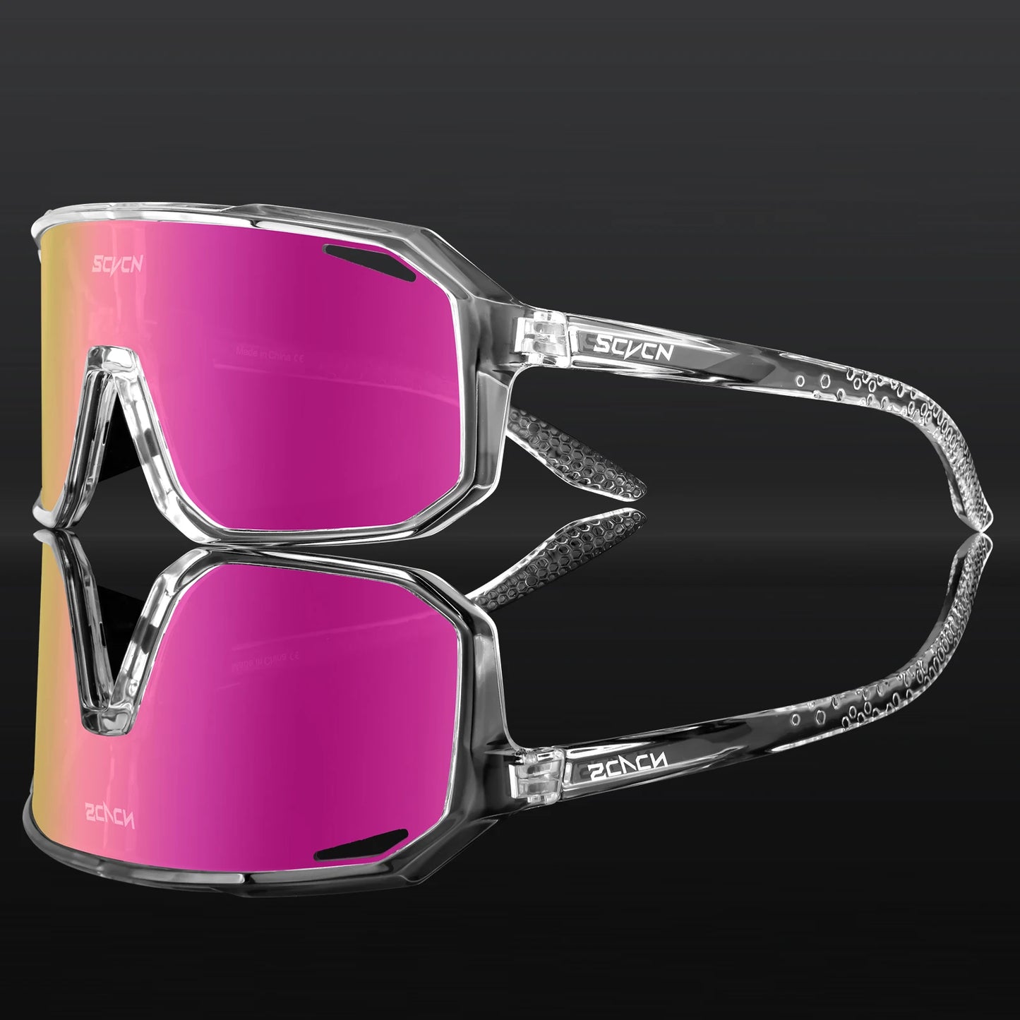 SCVCN-Gafas de sol de ciclismo para hombres y mujeres, gafas de bicicleta, UV400, deportes al aire libre, MTB, equitación, senderismo, nuevo