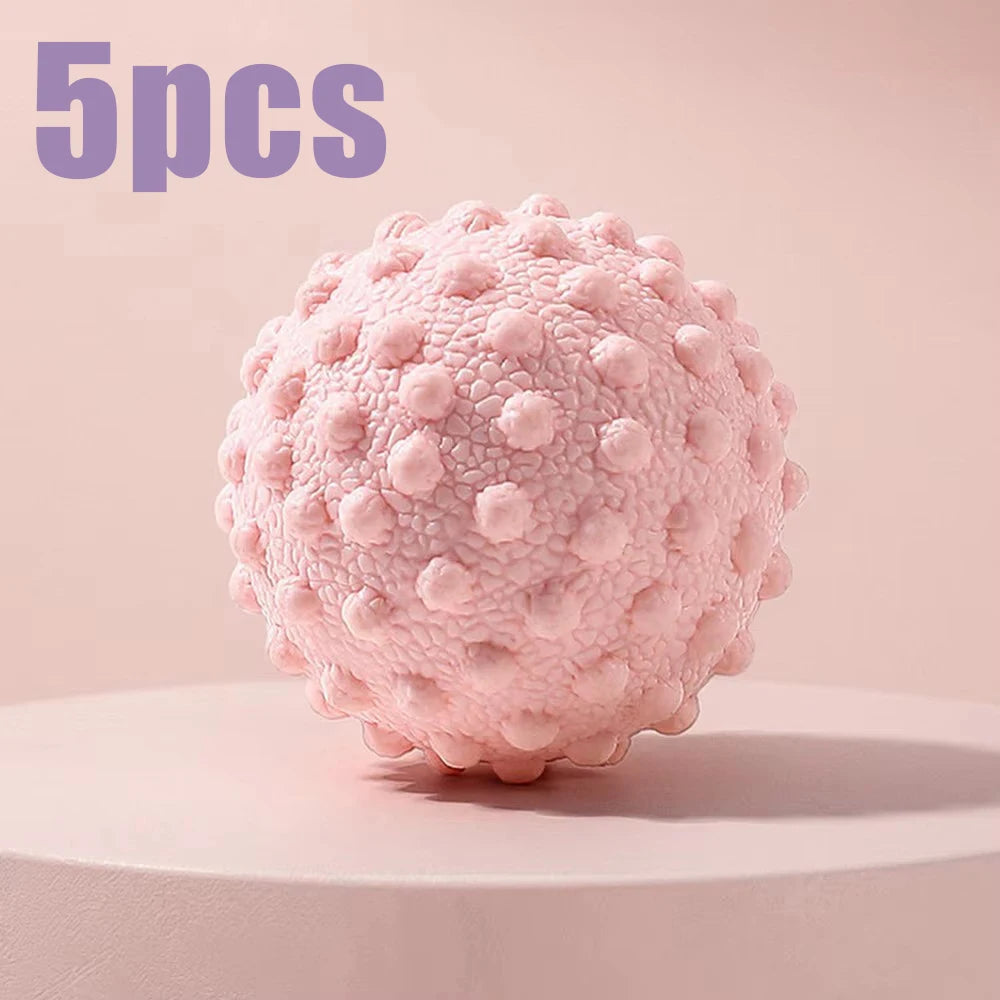 Pelota de masaje de puntos elevados, pelota de fascia, maestro de postura de TPR, pelota de yoga, cintura y espalda, pelota de masaje de pies