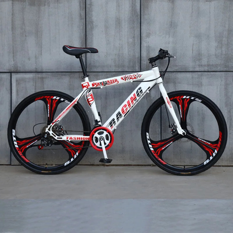 Vélo de Route 700x23-25C Acier — Frein À Disque 24 Vitesses