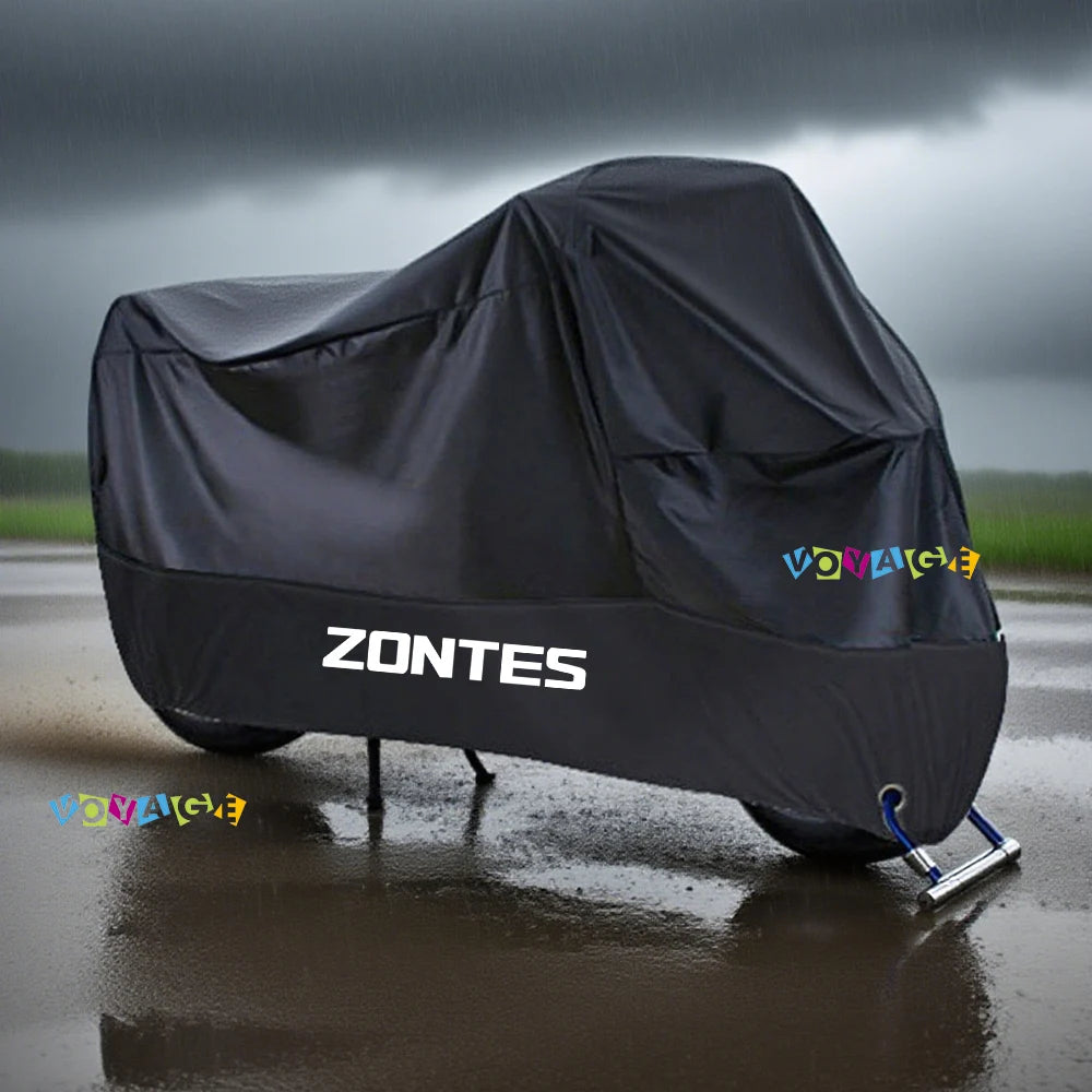Funda protectora impermeable para scooter de exterior, protección UV, polvo y lluvia, accesorios de moto para Zontes 150 250 350 D VX S T M R 703F 368G 703RR