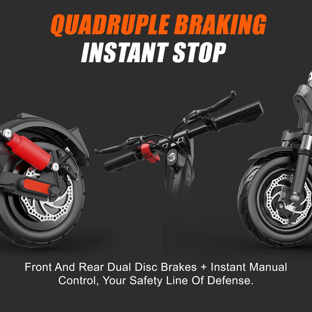 HX X9B Electric Scooter 1000W 20AH 40 KM/H Electric Scooters Damping E-Scooter Adults Folding Escooter City Escooter