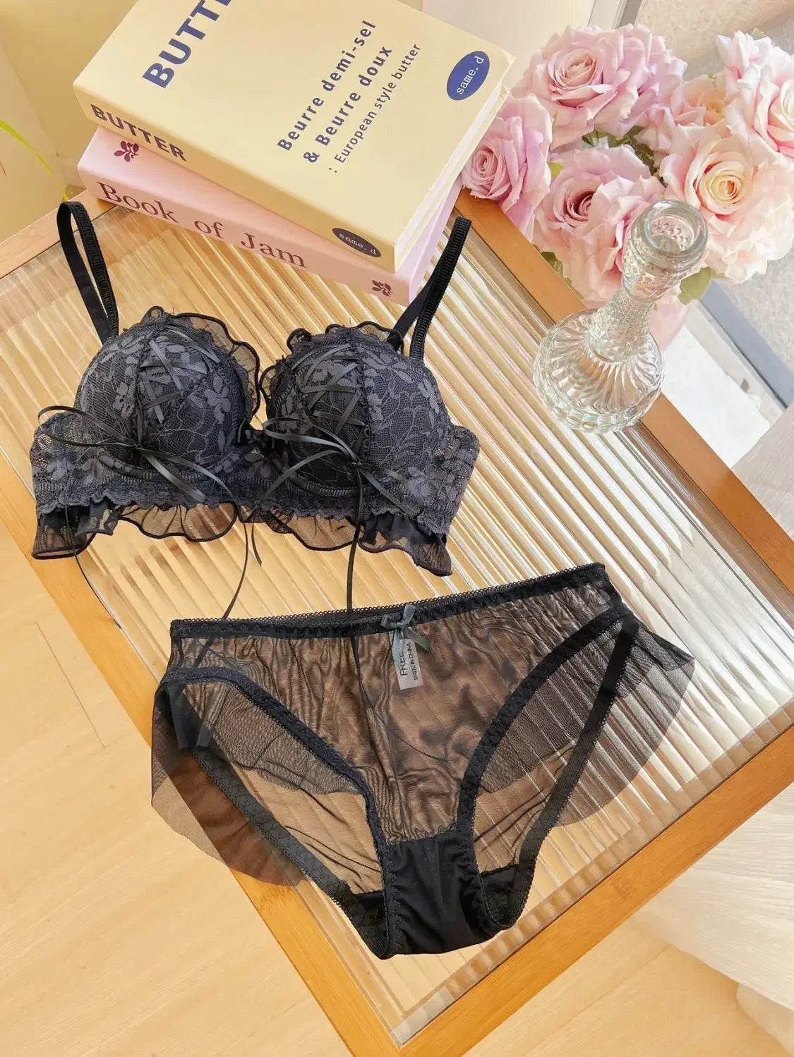 Soutien-gorge Push-Up Lolita Dentelle — Style Japonais Princesse