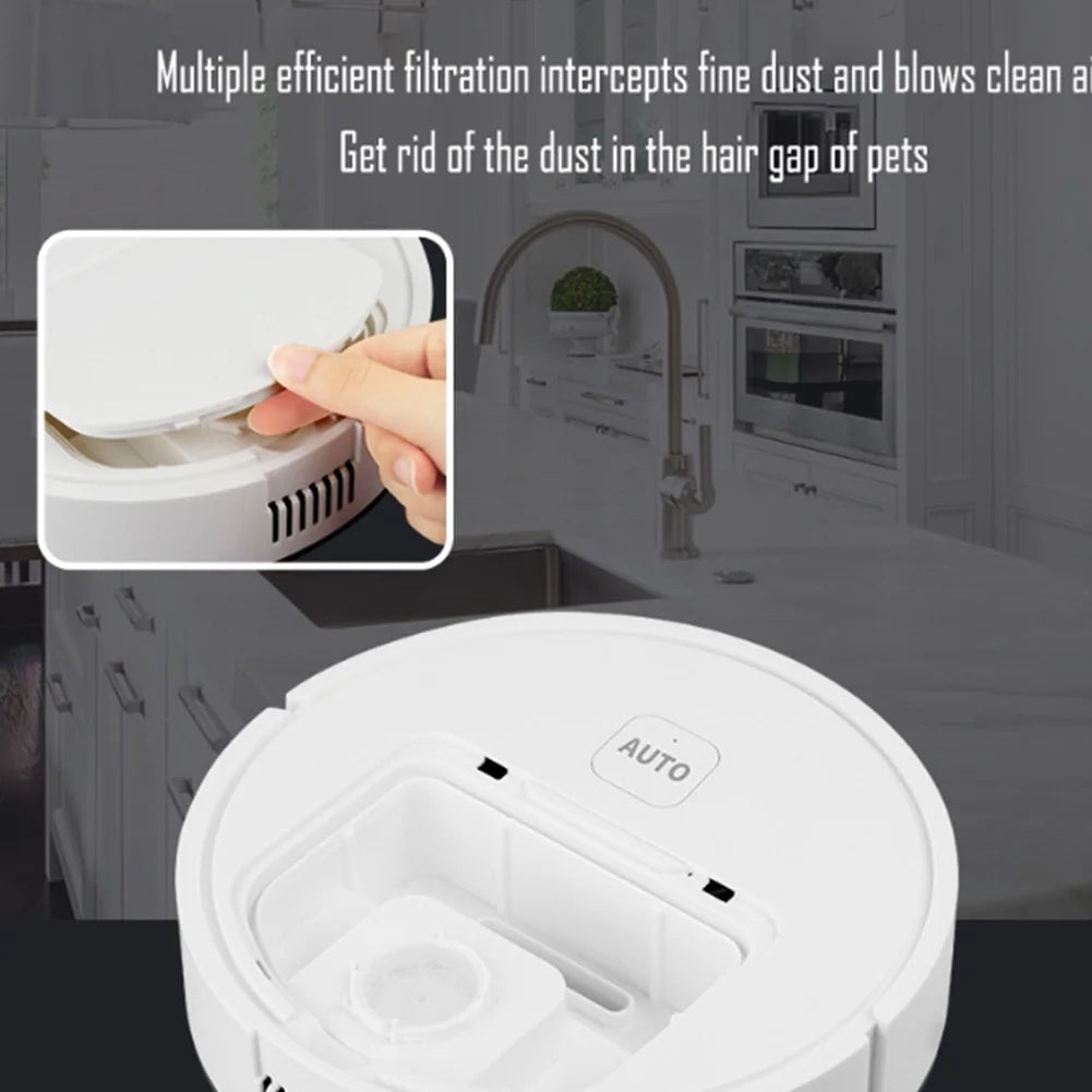 Aspirador Robot barredora inteligente 3 en 1, máquina barredora y de limpieza automática, recargable por USB, aparatos de limpieza, nuevo
