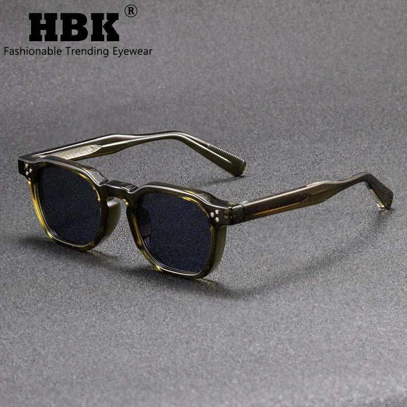 Lunettes de soleil carrées rétro punk — hommes et femmes, plage, conduite, UV400