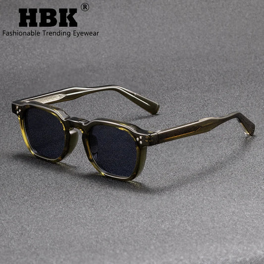 Lunettes de soleil carrées rétro punk — hommes et femmes, plage, conduite, UV400