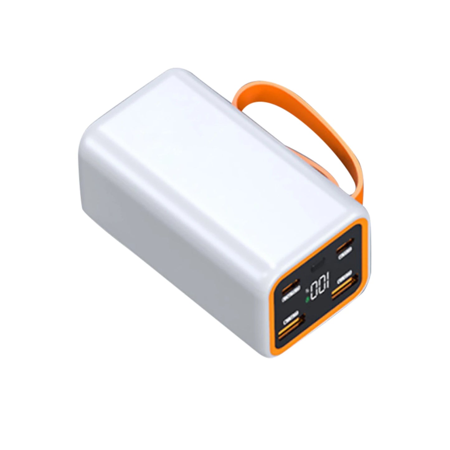 Boîtier de batterie externe 21700 à 4 emplacements, Charge rapide pour téléphone portable, soudage, boîtes de rangement de batterie à monter soi-même avec écran LCD