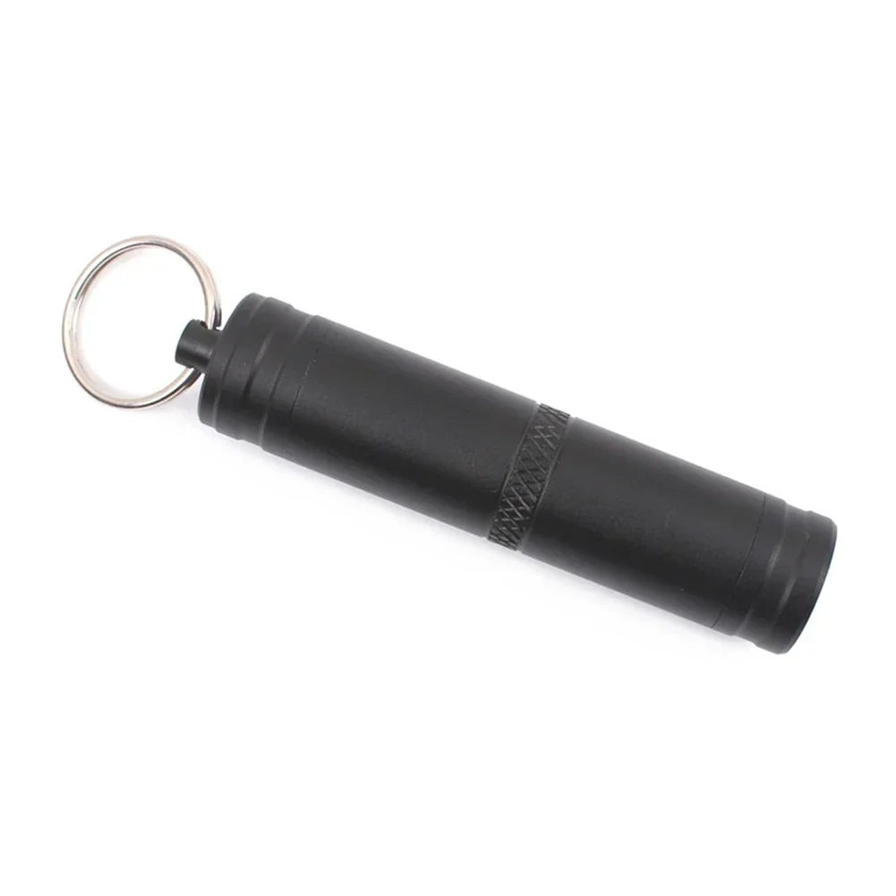 EDC-Boîte étanche pour capsule de survie en randonnée, coffre, support de stockage, pilule, étui d'allumette