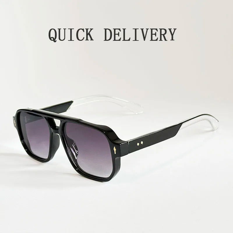 Men's vintage fashionable sunglasses, dropshipping, 2025