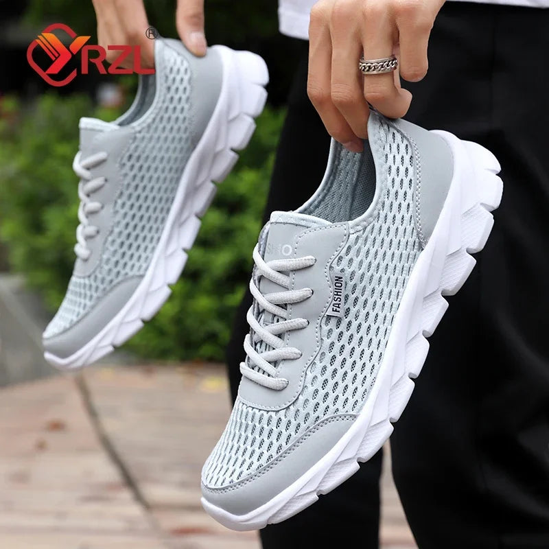 Zapatillas de tenis YRZL para hombre, zapatillas deportivas ligeras de alta calidad, transpirables, para exteriores, para correr, caminar, deportivas, para hombre