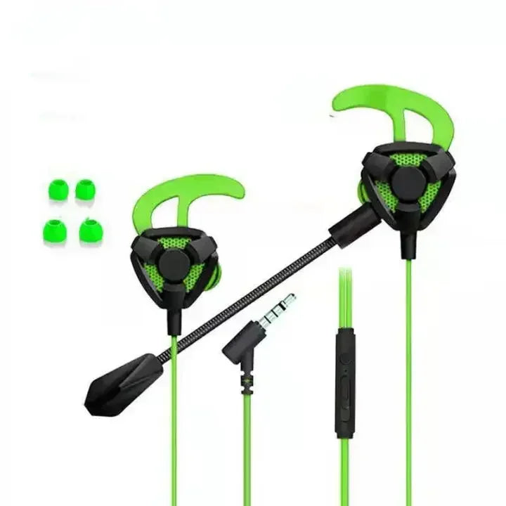 Casque de jeu universel avec micro — écouteurs filaires, téléphone, tablette, ordinateur portable (v2)