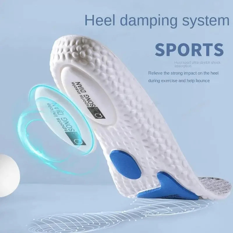 Semelles Intérieures Sport Orthopédiques — Absorption Chocs, Fasciite Plantaire, Homme & Femme