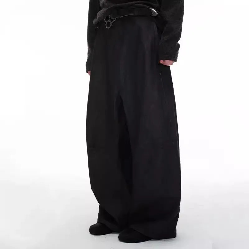 Women's High-Waisted Jeans, Harajuku, Vintage, BF Style, Streetwear, Loose, Fashion, Wide Leg, Denim Pants
