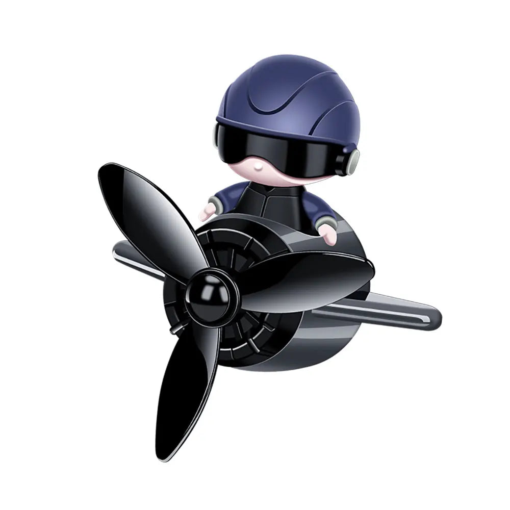 Désodorisant de voiture, aromathérapie, accessoires automobiles, diffuseur de parfum intérieur, Force aérienne créative, petit avion, Design de dessin animé