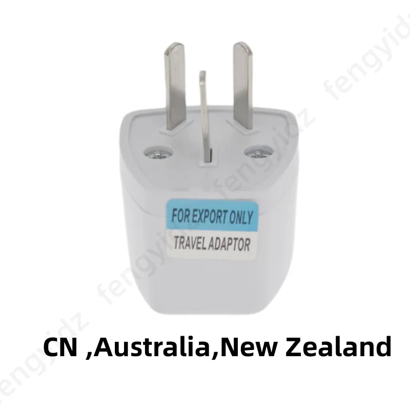 Adaptador de enchufe de EE. UU. a UE Corea KR Euro Europeo a América China Canadá Reino Unido AU Adaptador de viaje universal Convertidor de CA Adaptador de corriente