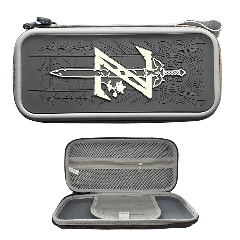 Estuche de transporte rígido portátil para Switch 2, bolsa de almacenamiento, funda protectora a prueba de golpes de PU para accesorios de consola de juegos Switch 2