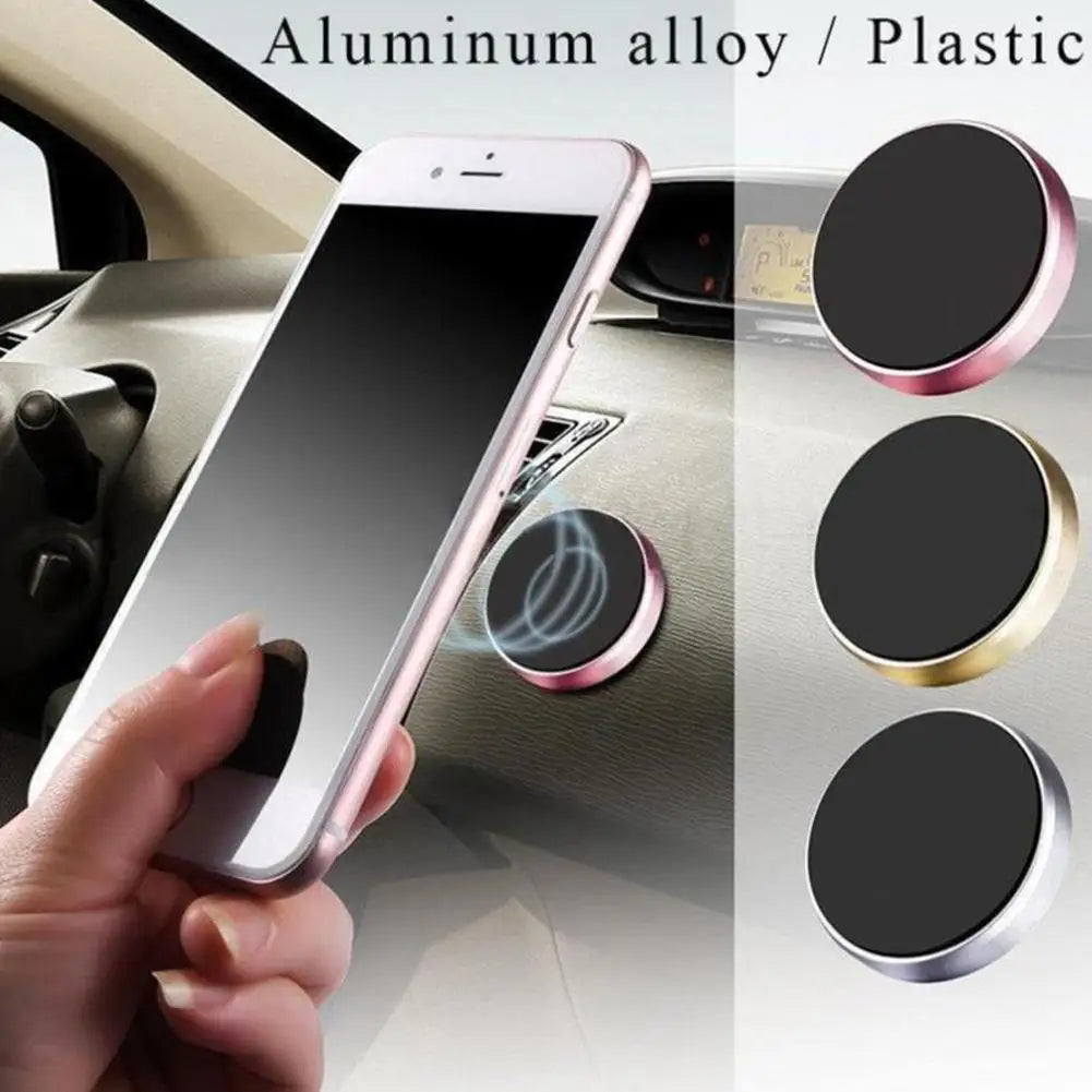 Soporte de teléfono magnético para coche 360°    Soporte magnético para coche, teléfono móvil, mesita de noche de pared GPS universal para iPhone Android