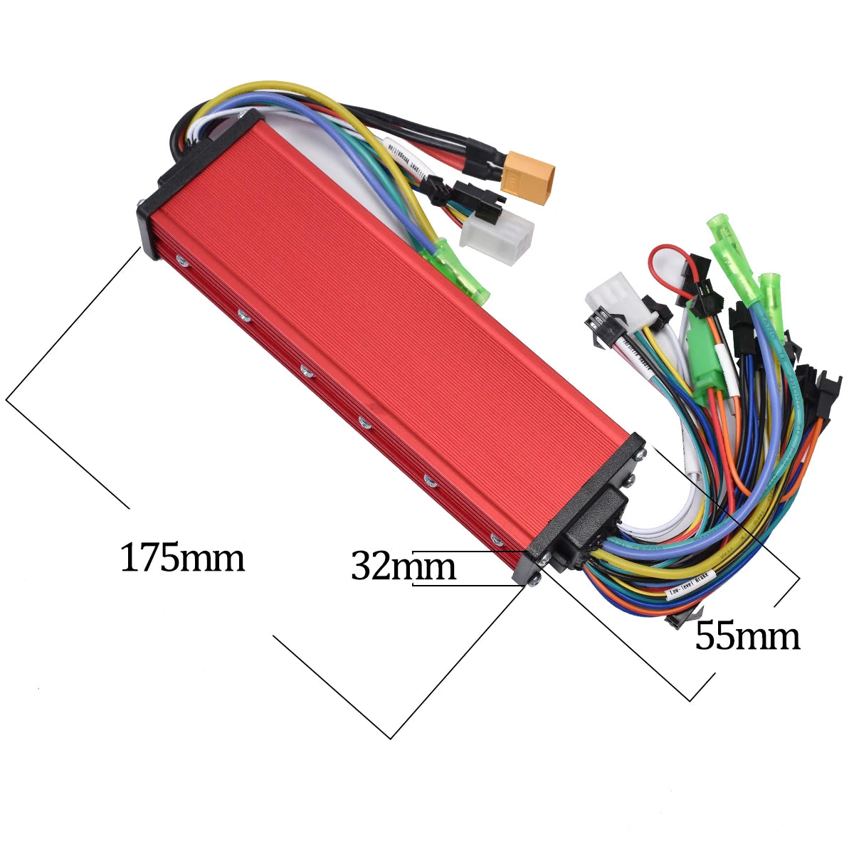JRAHK 350W-2000W Dual-Drive BLDC Square Wave Controller Electric Bicycle Controller 36V-60V Dual Mode Electric Scooter Accessories