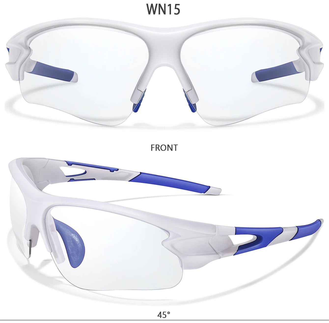 Lunettes de soleil photochromiques pour hommes et femmes, lunettes de sport de plein air, pêche, cyclisme, course à pied, conduite, marque de mode