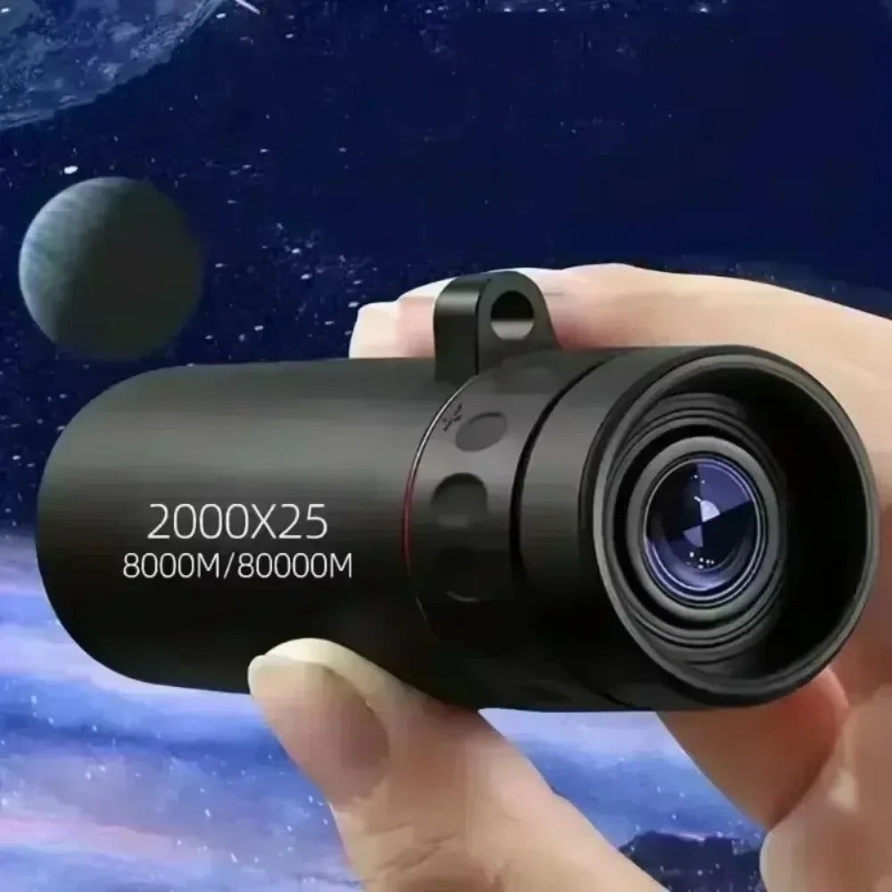 New Monocular HD Mini Portable Handheld Phone Telescope with Stand Camping Hunting Bird Watching Telescope