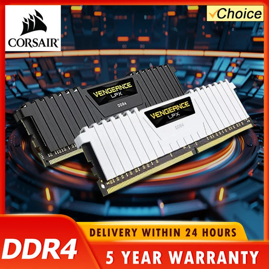 CORSAIR DDR4 RAM mémoire de bureau vengeance 16GB 8GB 3200MHz 3600MHz Dimm Memoria Rams PC4 mémoire de jeu Support carte mère