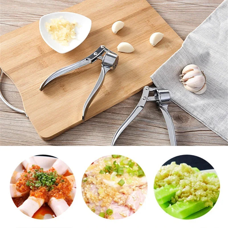 Broyeur d'ail de cuisine en alliage d'aluminium, extrudeuse, presse manuelle, outils de meulage, petits outils de cuisine
