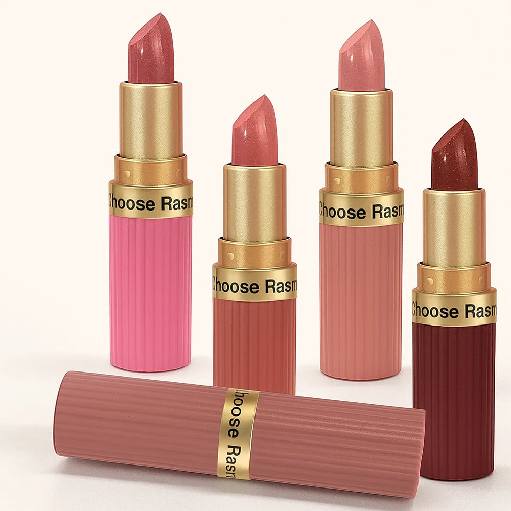 Rouge à lèvres velours rose nacré, métallique, imperméable, longue durée, mat, scintillant, diamant, maquillage cosmétique pour femmes