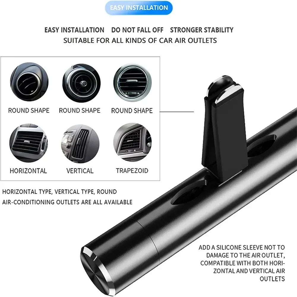 Clip de parfum pour ventilation de voiture, sortie de climatisation, décoration, Clips d'aromathérapie, diffuseur de parfum, désodorisant, odeur, outils d'arôme N