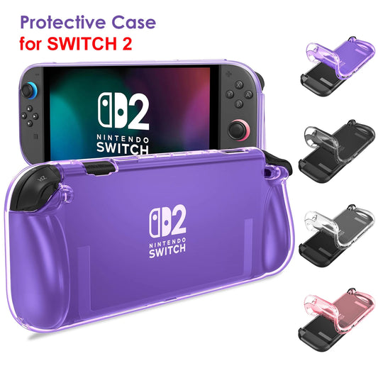 Étui de protection pour console portable 2025 — housse TPU, anti-rayures, absorption des chocs, poignée ergonomique