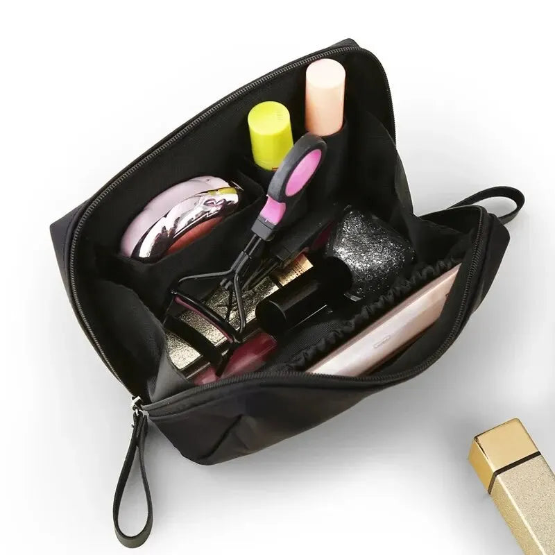 New Women's Toiletry Bag 2026, Solid Color, Korean Style, Makeup Bag, Pouch, Wash Bag, Waterproof Makeup Organizer, Luxury Bag