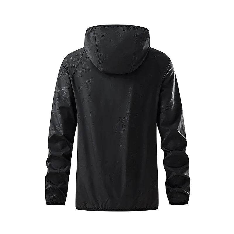 LNGXO hommes femmes vestes de randonnée imperméables Protection solaire coupe-vent Camping escalade manteau de pluie en plein air unisexe vêtements portables