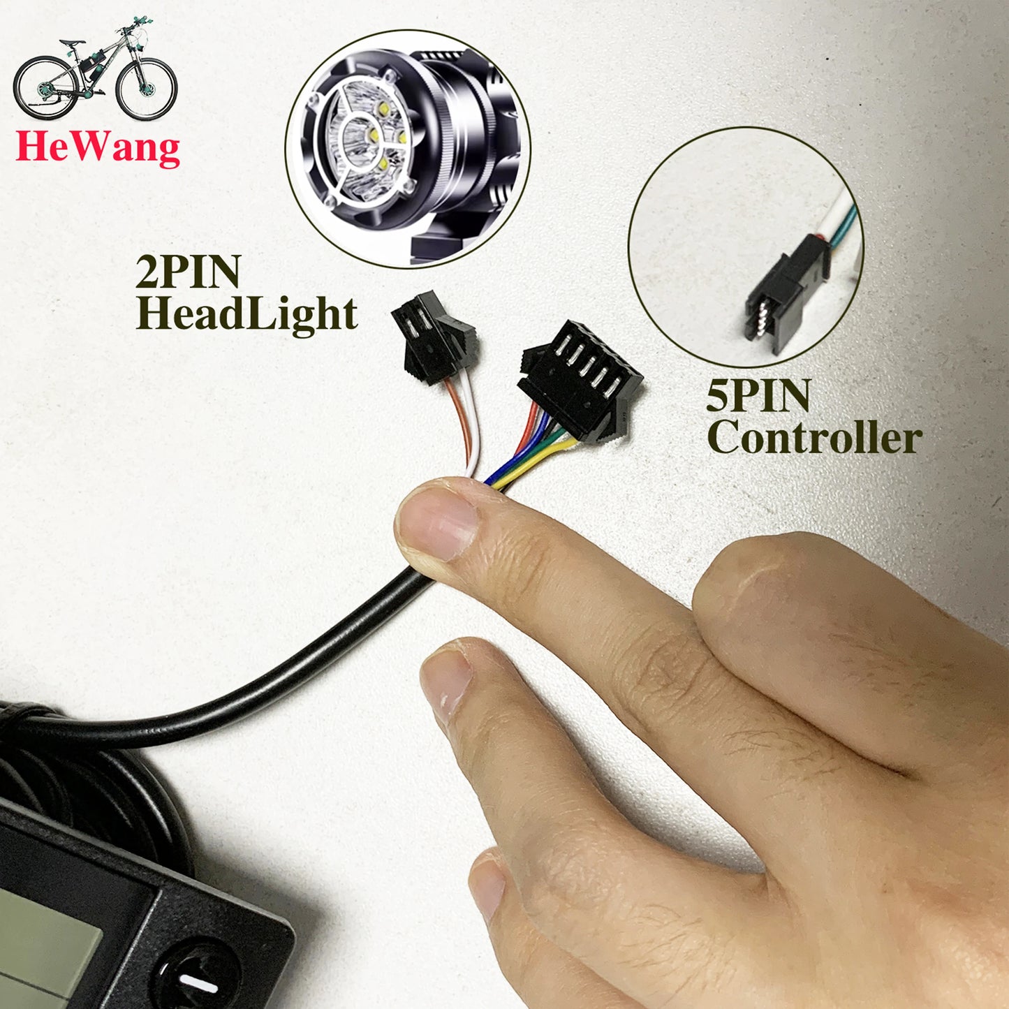 Controlador de motor sin escobillas de onda sinusoidal de 36 V 48 V 30 A 750 W 1000 W 1500 W para bicicleta eléctrica + Kit de pantalla LCD S866 para bicicleta de montaña eléctrica y scooter