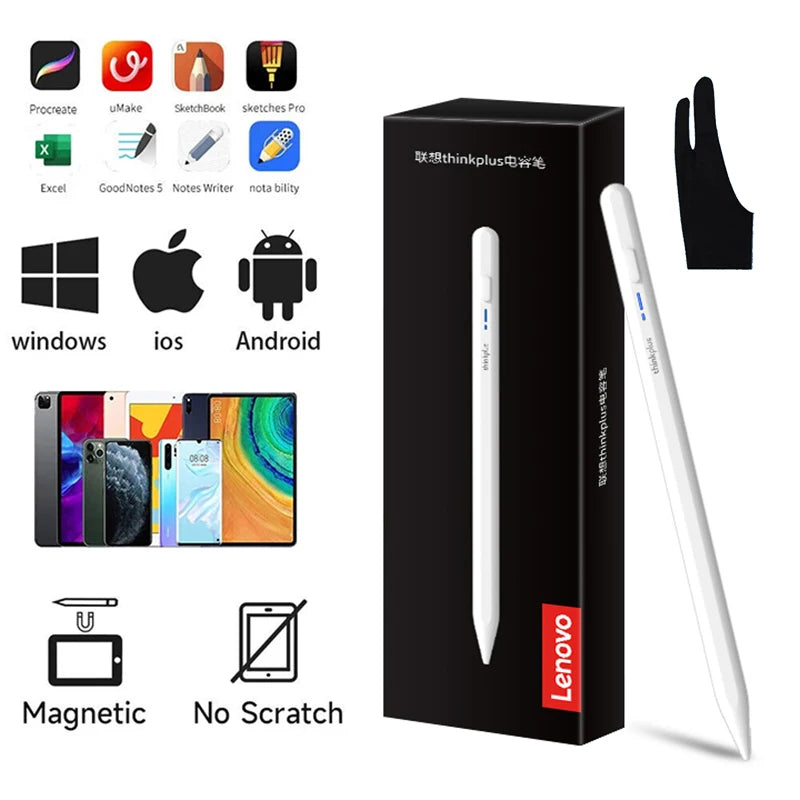 Stylet Universel pour Tablette & Téléphone — Dessin, Prise de Notes, Compatible Tous Écrans