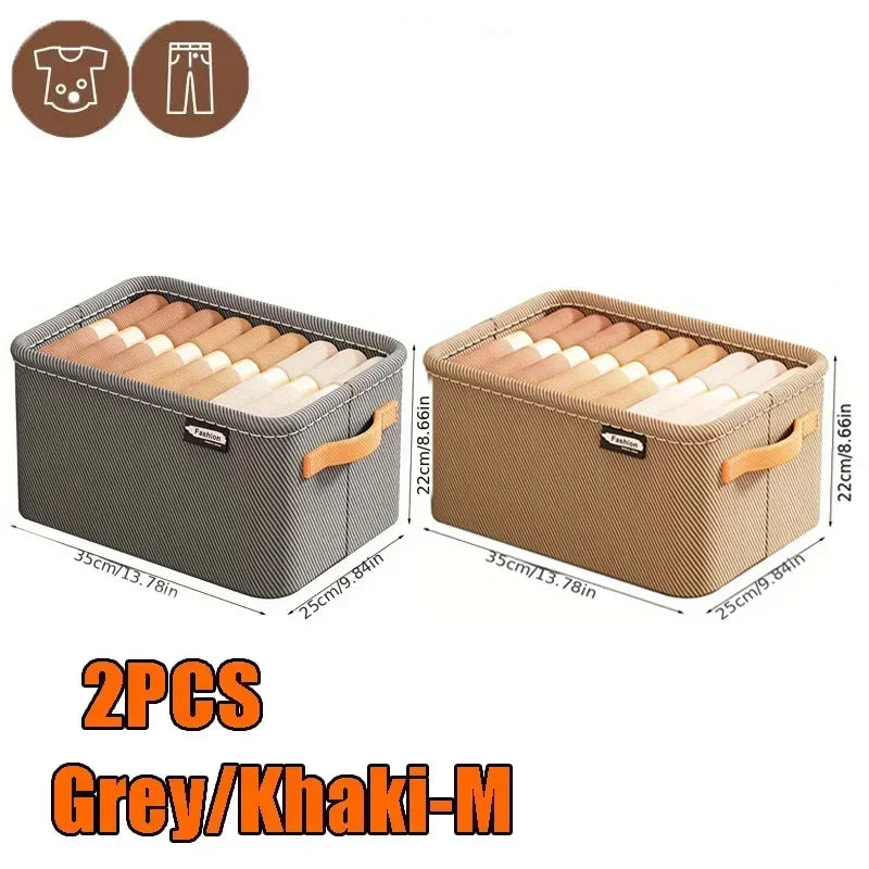 Wardrobe Storage Box for closet storage, underwear drawers, bedroom cabinet, socks, bra, pants organizer