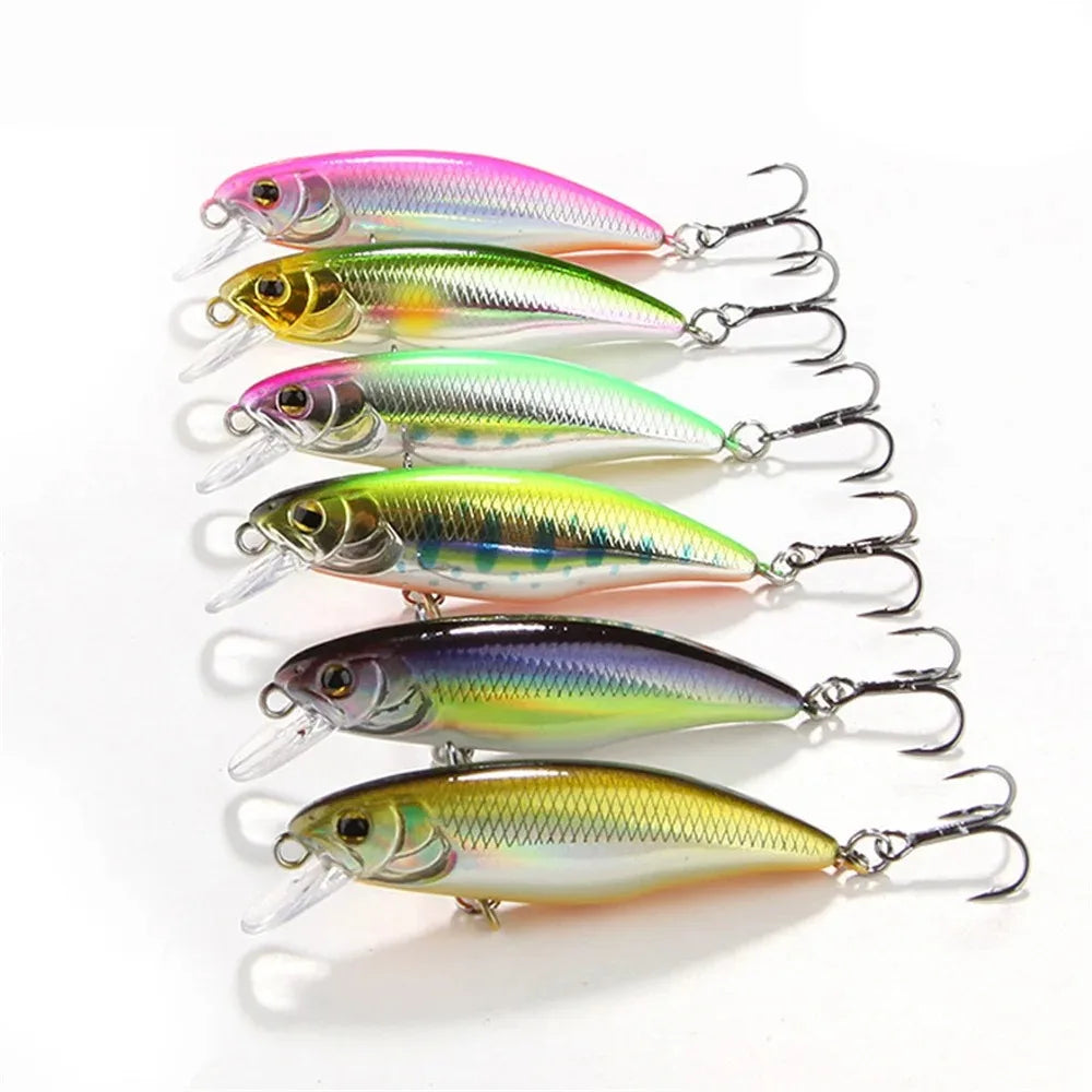 Leurre de Pêche 52mm 4.5g — Jerkbait Dur Brochet, Perche & Bar