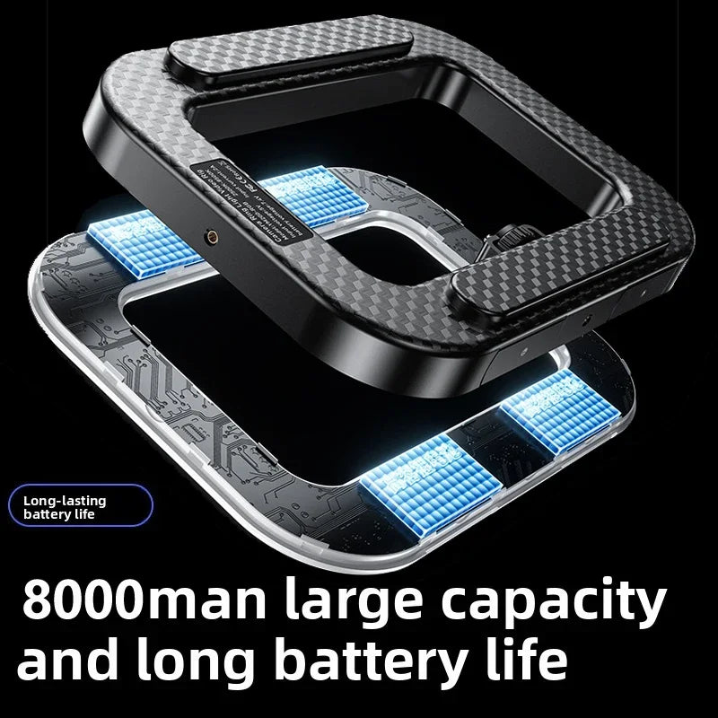 Anneau lumineux LED Portable, nouvelle lampe de photographie d'éclairage de Cage de lapin pour diffusion en direct Mobile, décoration lumineuse pour Selfie