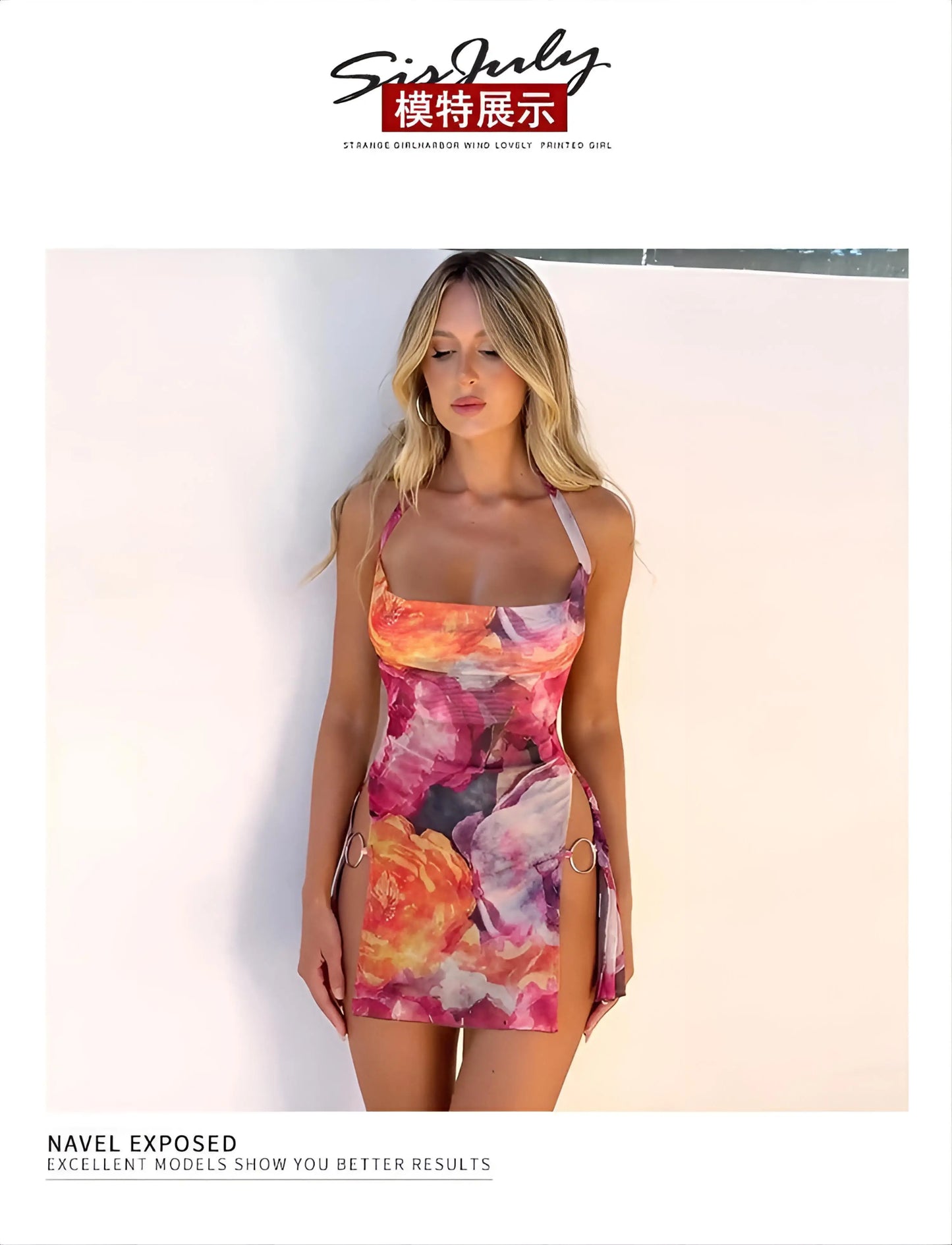 Haut Court Cache-Cœur Femme — Rayé Turquoise, Bretelles, Taille Haute, Plage & Piscine