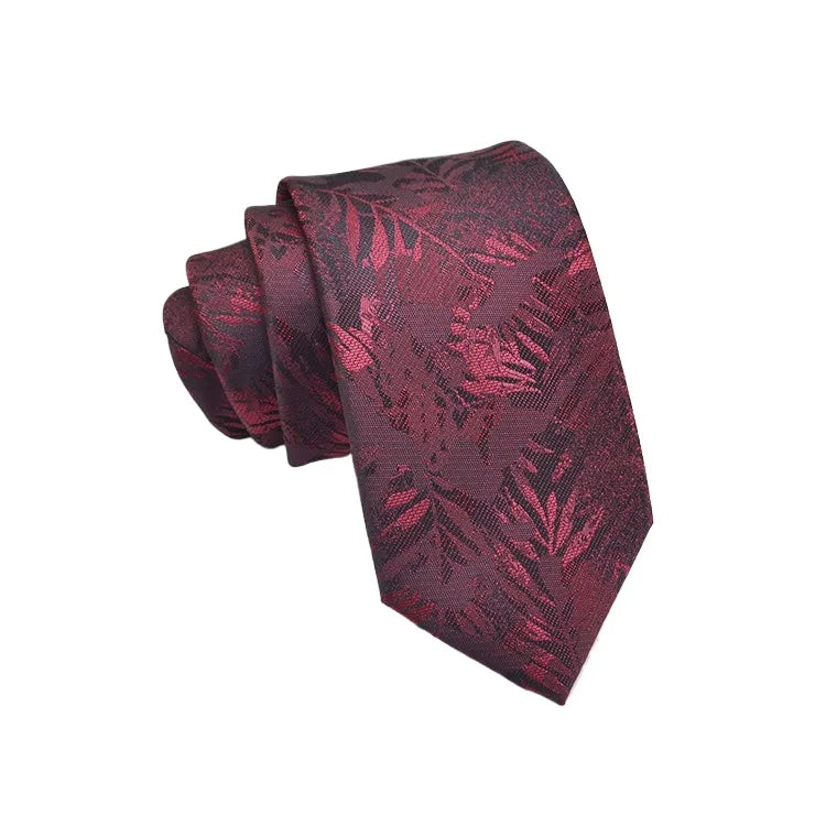 35 Styles Men's Jacquard Silk Ties Floral Dot 8 cm Necktie Accessories Daily Use Shirt Suit Tie Wedding Party Gifts Tie