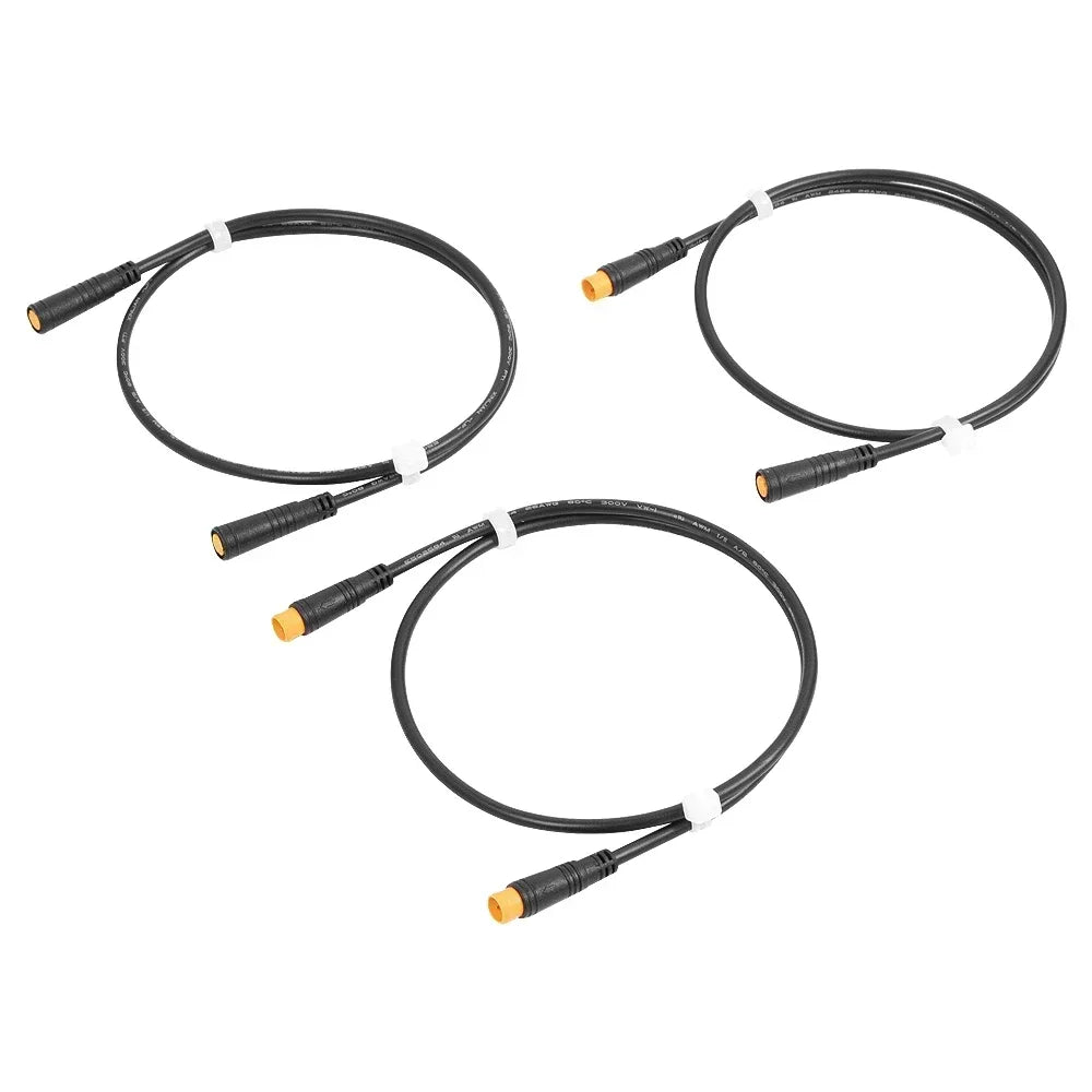 Cable sensor de extensión macho hembra para BAFANG, motor de bicicleta eléctrica, acelerador de pulgar, cable conector de conversión de 3 pines
