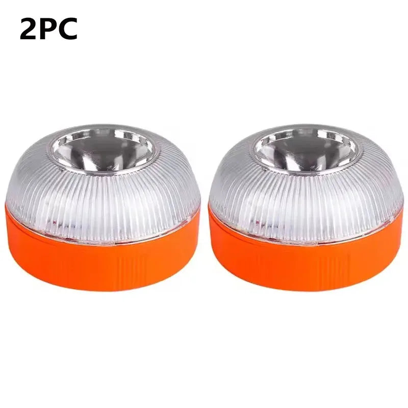 Lumière d'urgence LED pour voiture, clignotant, stroboscope à Induction magnétique, avertissement Portable, accessoire de sécurité pour accidents routiers, 1/2/3/4 pièces