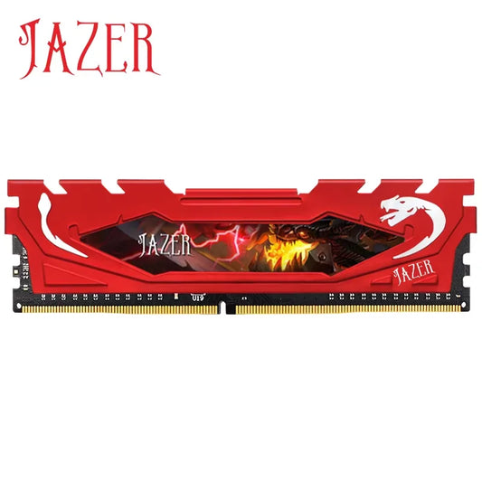 Barrette RAM DDR4 JAZER 8 Go / 16 Go 3200 MHz — Mémoire PC Bureau