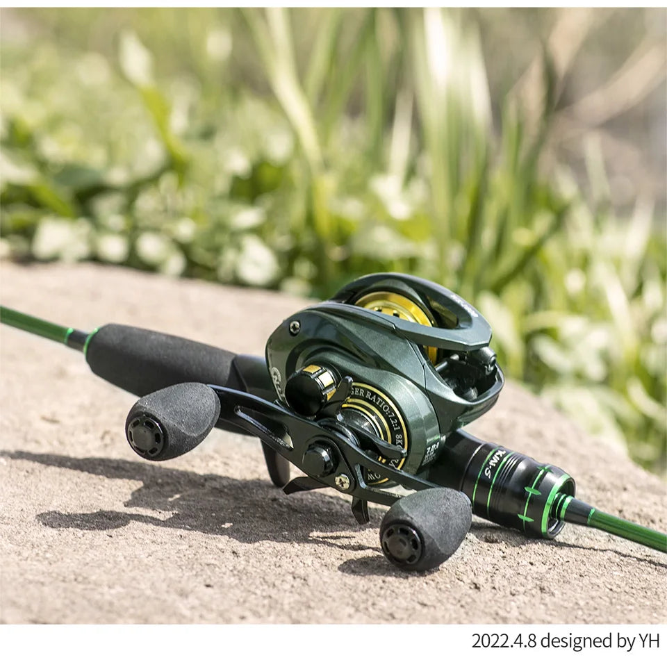 LINNHUE Baitcasting moulinet de pêche Micro poisson WK1000 moulinet traînée maximale 8kg rapport de vitesse 7.2:1 moulinet de pêche marchandises accessoire