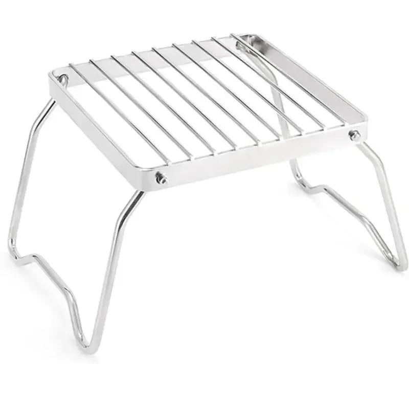 Support de poêle d'extérieur en acier inoxydable, Mini support de Barbecue pliable et Portable pour Camping, support de Pot, support de plateau de cuisson
