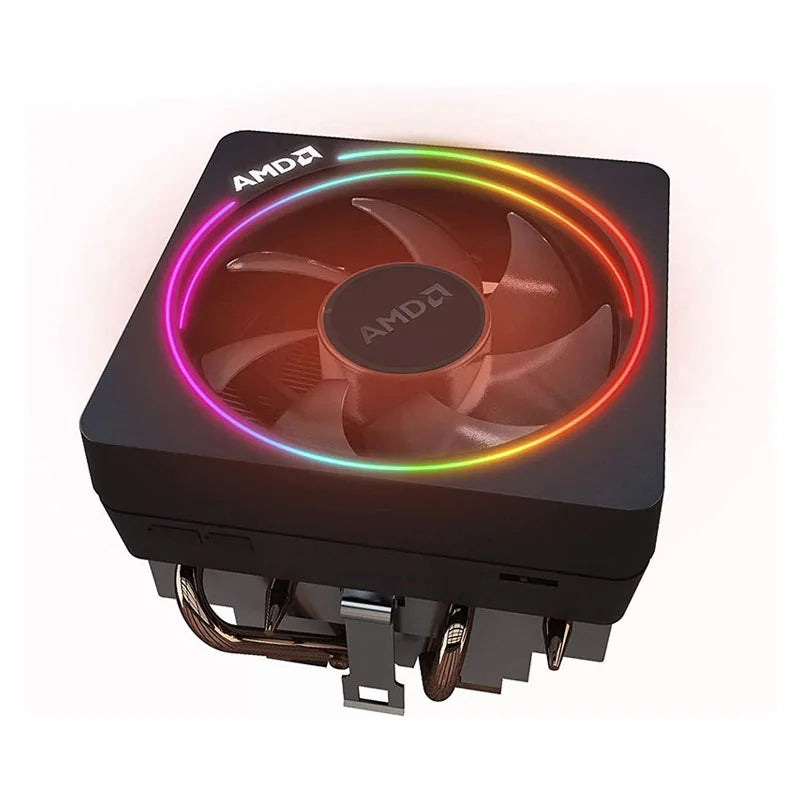AMD nouveau Ryzen Wraith refroidisseur Wraith prisme ventilateur Original 4 broches peut prendre en charge R3 R5 R7 R9 CPU peut prendre en charge la carte mère AMD