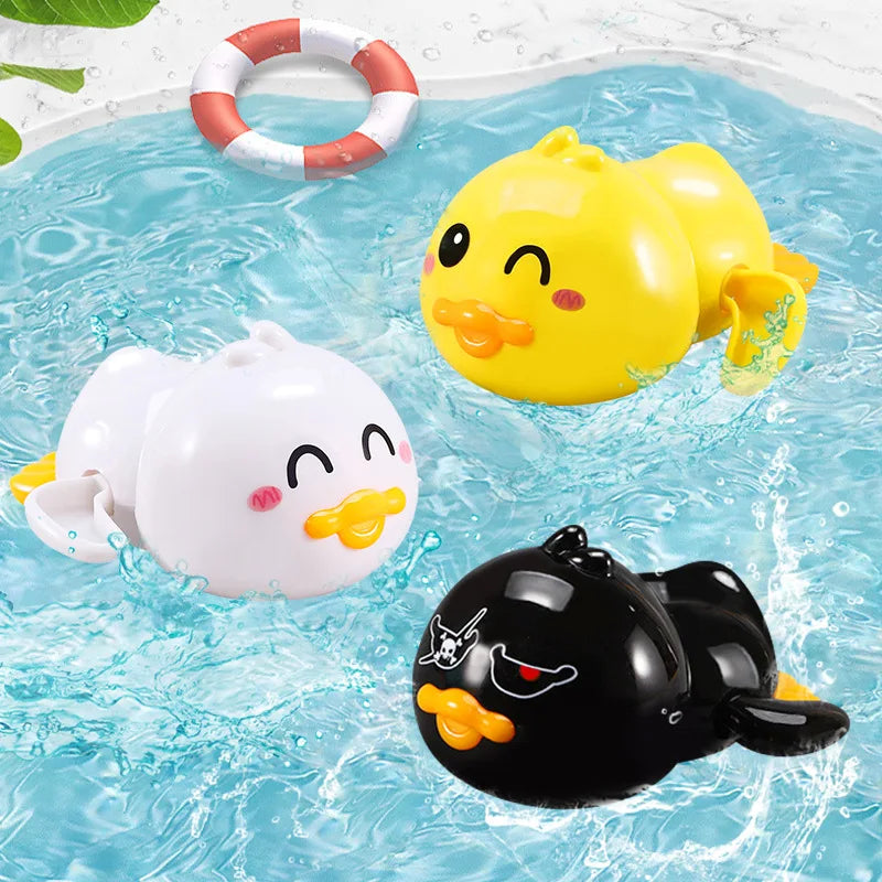 Juguete de baño para bebé, pato bonito, pingüino, huevo, rociador de agua, baño, ducha, juguetes de agua para nadar, regalo para niños